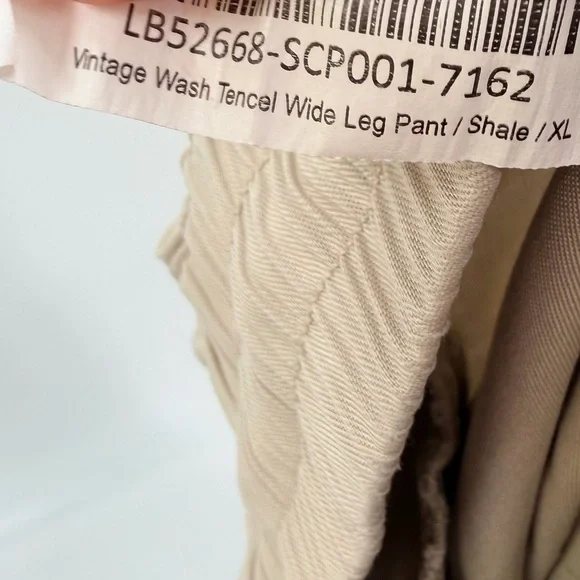 Quince Shale Vintage Wash Wide Leg Tencel Pants XL - Picture 5 of 6